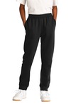 port & company pc78yj youth core fleece jogger Front Thumbnail