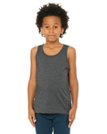 bella + canvas 3480y youth jersey tank Front Thumbnail