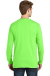 port & company pc099ls beach wash ™ garment-dyed long sleeve tee Back Thumbnail