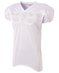 a4 n4242 adult nickleback tricot body w/ double dazzle cowl and skill sleeve football jersey Front Thumbnail