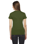 American Apparel 2102W Women's Fine Jersey T-Shirt Back Thumbnail