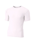 a4 nb3130 youth short sleeve compression t-shirt Front Thumbnail