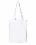 q-tees q1000 12l gussetted shopping bag Front Thumbnail