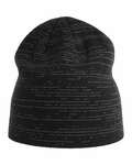 atlantis headwear shib shine sustainable reflective beanie Front Thumbnail