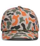 Pacific Headwear P685 DUCK CAMO 5-PANEL TRUCKER CAP Front Thumbnail
