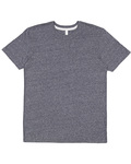 lat 6991 men's harborside melange jersey t-shirt Front Thumbnail