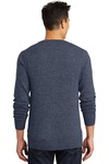 district dm315 - mens cardigan sweater Back Thumbnail