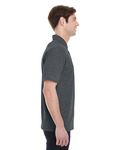 Hanes 055P Men's 6.5 oz. X-Temp® Piqué Short-Sleeve Polo with Fresh IQ Side Thumbnail
