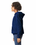 Gildan SF500B Youth Softstyle Midweight Fleece Hooded Sweatshirt Side Thumbnail