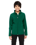 team 365 tt80y youth leader soft shell jacket Front Thumbnail