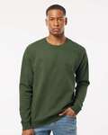 Tultex T340 Fleece Crewneck Sweatshirt Front Thumbnail