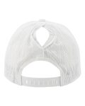 infinity her gaby women's perforated performance cap Back Thumbnail