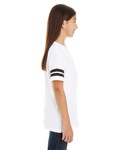LAT 6137 Youth Football Fine Jersey T-Shirt Side Thumbnail