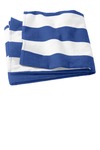 Port Authority PT43 Cabana Stripe Beach Towel Front Thumbnail