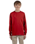 Jerzees 29BL Youth Dri-Power ® Active 50/50 Cotton/Poly Long Sleeve T-Shirt Front Thumbnail
