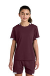 Sport-Tek YST440 Youth Club Short Sleeve Crew Front Thumbnail