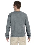 fruit of the loom 82300 adult 12 oz. supercotton™ fleece crew Back Thumbnail