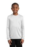 sport-tek yst350ls youth long sleeve posicharge ® competitor™ tee Front Thumbnail