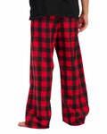 boxercraft by6624 youth polyester flannel pant Back Thumbnail