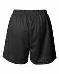 badger sport 7216 ladies' mesh/tricot 5" shorts Back Thumbnail