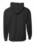 a4 nb4279 youth sprint fleece hooded sweatshirt Back Thumbnail