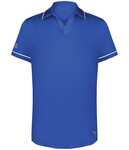 Holloway 222701 Ladies Performance Polo Powered by Coolcore® Front Thumbnail