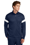 sport-tek st800 travel full-zip jacket Front Thumbnail