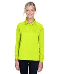 Harriton M211LW Ladies' Advantage Snag Protection Plus Long-Sleeve Tactical Polo Side Thumbnail