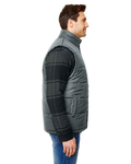 Burnside B8700 Adult Puffer Vest Side Thumbnail