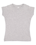 Rabbit Skins 3316 Toddler Girls' Fine Jersey T-Shirt Front Thumbnail