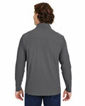 devon & jones dg410 crownlux performance® men's windsor welded quarter-zip Back Thumbnail