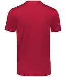 Holloway 222236 Youth Essential Tee Powered by Coolcore® Back Thumbnail