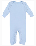 Rabbit Skins 4412 Infant Baby Rib Coverall Front Thumbnail