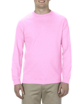 Alstyle AL1304 Adult 6.0 oz., 100% Cotton Long-Sleeve T-Shirt Back Thumbnail