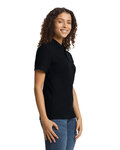 gildan 64800l ladies' softstyle double pique polo Side Thumbnail