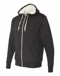 independent trading co. exp90shz unisex sherpa-lined hooded sweatshirt Side Thumbnail