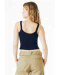 Bella + Canvas 1012BE Ladies' Micro Ribbed Scoop Tank Back Thumbnail