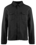 burnside b8760 fleece snap jacket Front Thumbnail