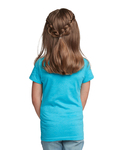 Next Level 3712 Youth Princess CVC T-Shirt Back Thumbnail