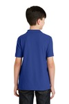 Port Authority Y500 Youth Silk Touch™ Polo Back Thumbnail