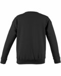 just hoods by awdis jha030 adult midweight college crewneck sweatshirt Back Thumbnail
