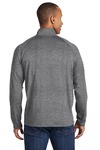 sport-tek st850 sport-wick ® stretch 1/4-zip pullover Back Thumbnail