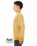 Bella + Canvas 3345 Unisex Sueded Drop Shoulder Sweatshirt Side Thumbnail