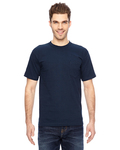 bayside ba7100 adult 6.1 oz., 100% cotton pocket t-shirt Back Thumbnail