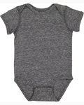 rabbit skins 4491 infant harborside melange jersey bodysuit Front Thumbnail