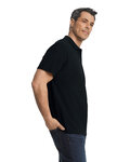 gildan 64800 men's softstyle double pique polo Side Thumbnail