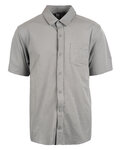 burnside 9217 men's woven short-sleeve shirt Front Thumbnail