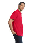 Gildan 64800 Men's Softstyle Double Pique Polo Side Thumbnail