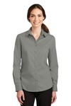 port authority l663 ladies superpro ™ twill shirt Front Thumbnail