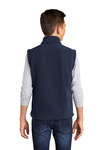 port authority y219 youth value fleece vest Back Thumbnail